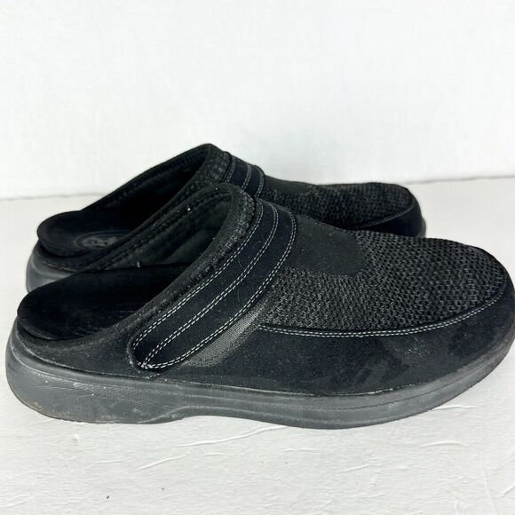 Orthofeet Men Orthofeet Mens Hudson Slippers Size 10.5 2E Wide Stretch Adjustable 334 Comfort
